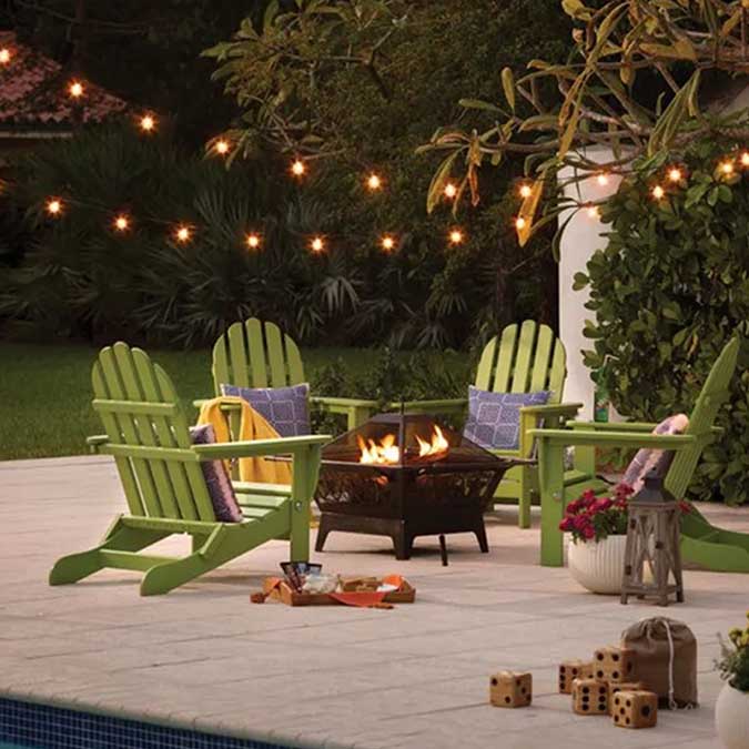  Outdoor 25 - Bulb Globe String Light 