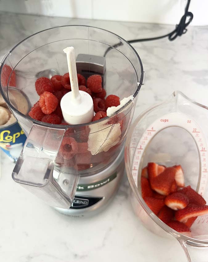 add strawberries to blender forzen pops recipe fountainof30