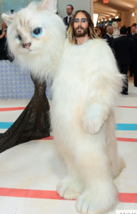Jared Leto cat costume met gala 2023 foubtainof30