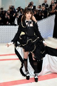 Jenna Ortega in Thom Browne