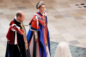 Prince and Princess of Wales kings coronation fountainof30