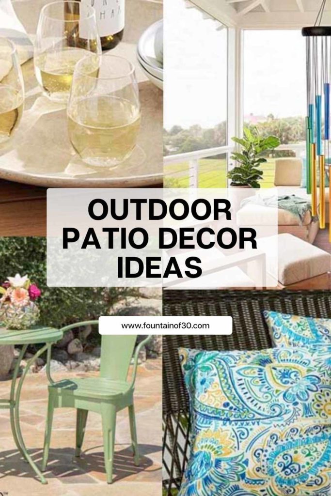 outdoor patio decor ideas fountain of30