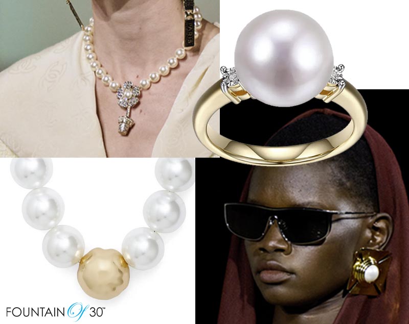 pearls runway trend spring 2023 fountainof30