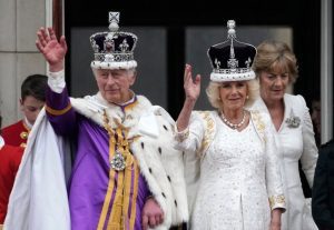 King Charles III and Camilla Parker-Bowles coronation day