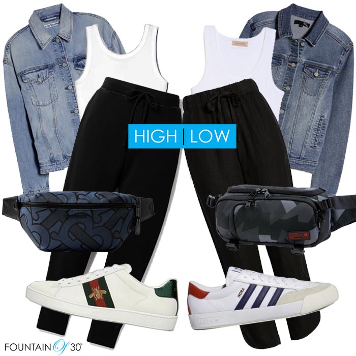 summer travel outfit casual sporty fountanof30