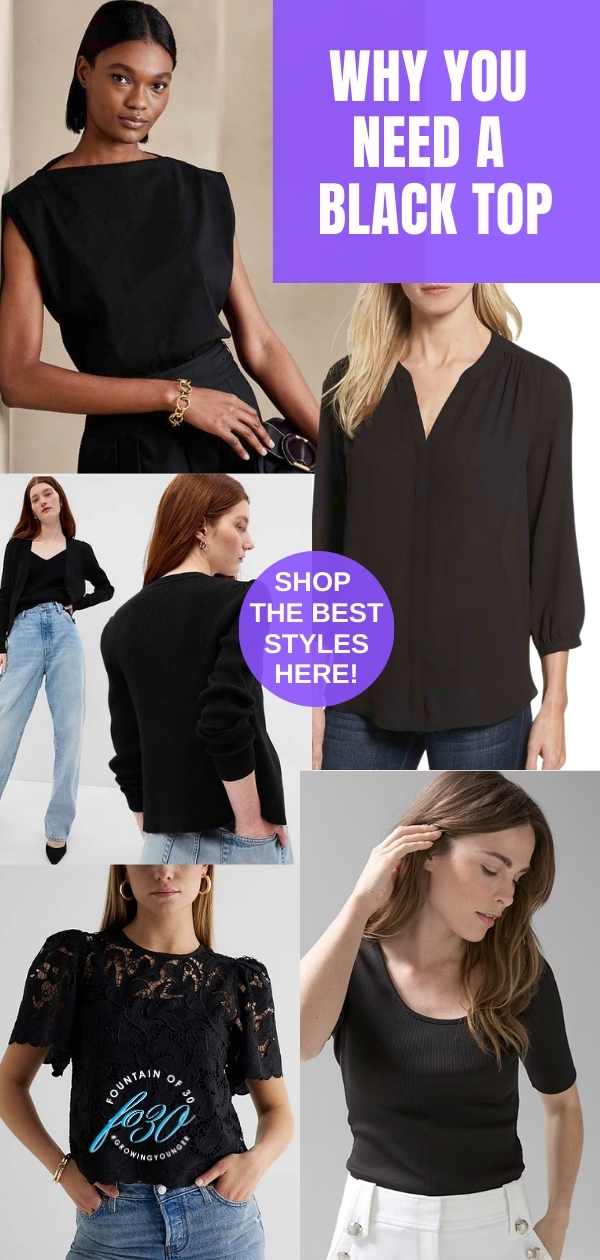 why you need a black top and the best styles to shop fountainof30