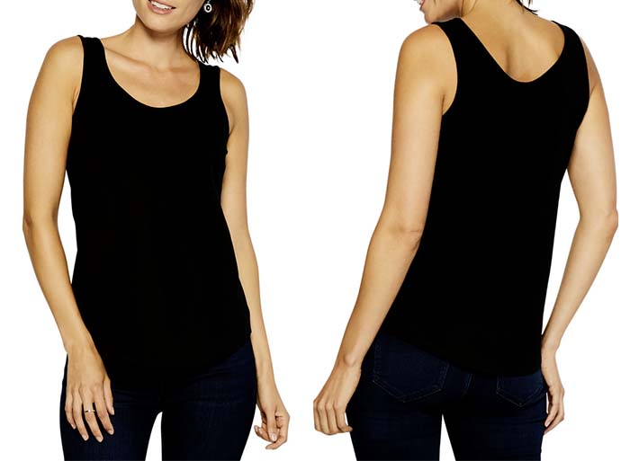 black tank top summer essentials fountainof30