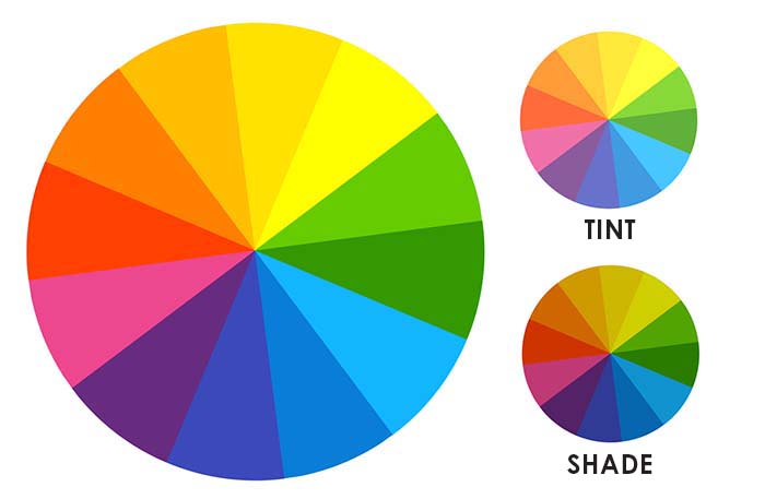 Color Wheel for Clothes tins and shades fountainof30
