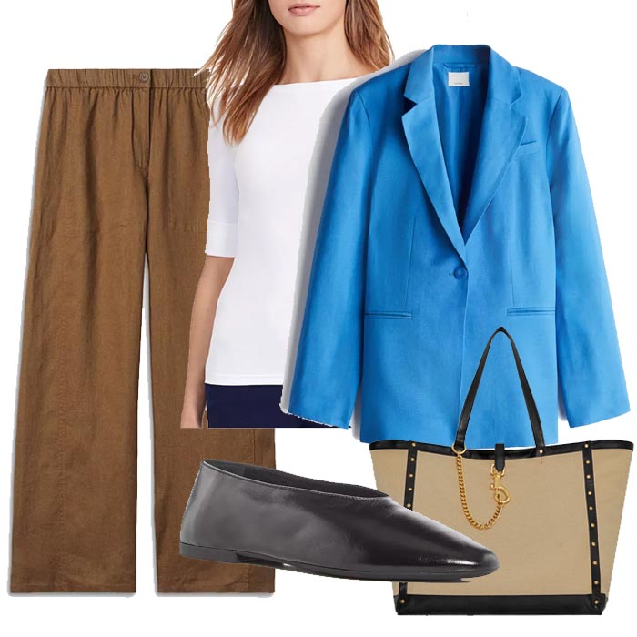 Summer Work Outfit for Women Over 50 fountainof30
