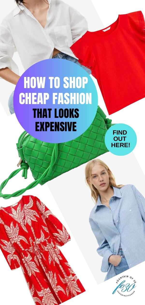 how to shop cheap fashion that looks expensive fountainof30