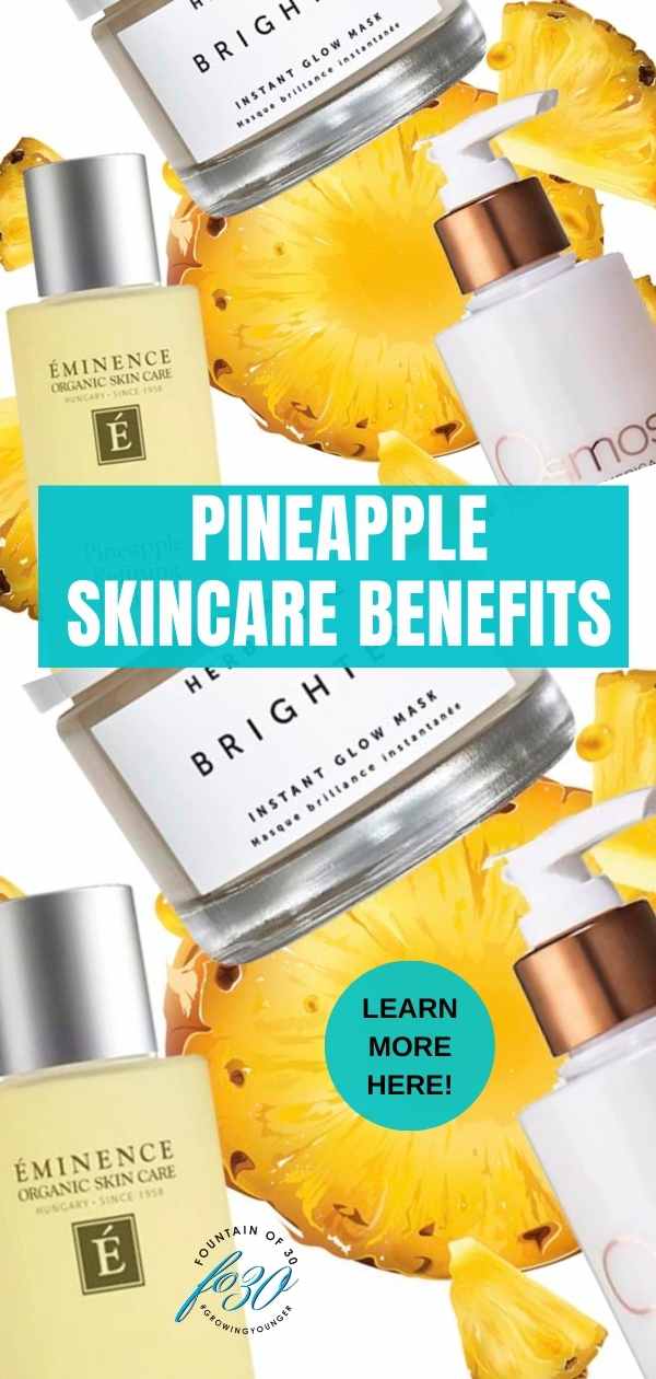 pineapple beauty products fountainof30