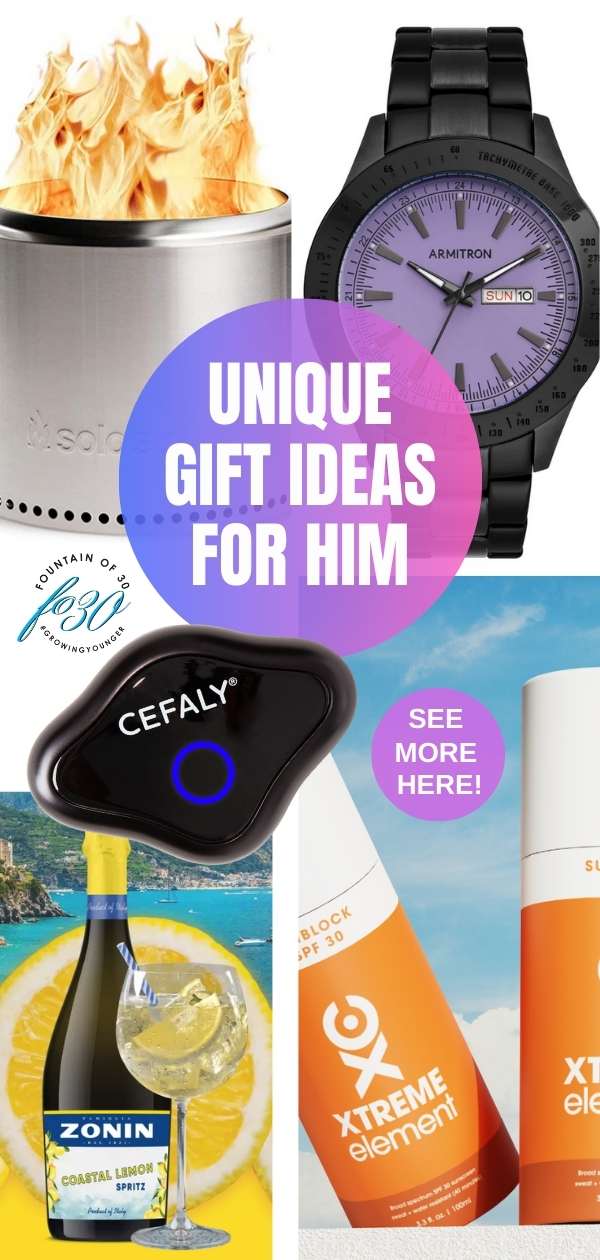 unique gift ideas for him fountainof30