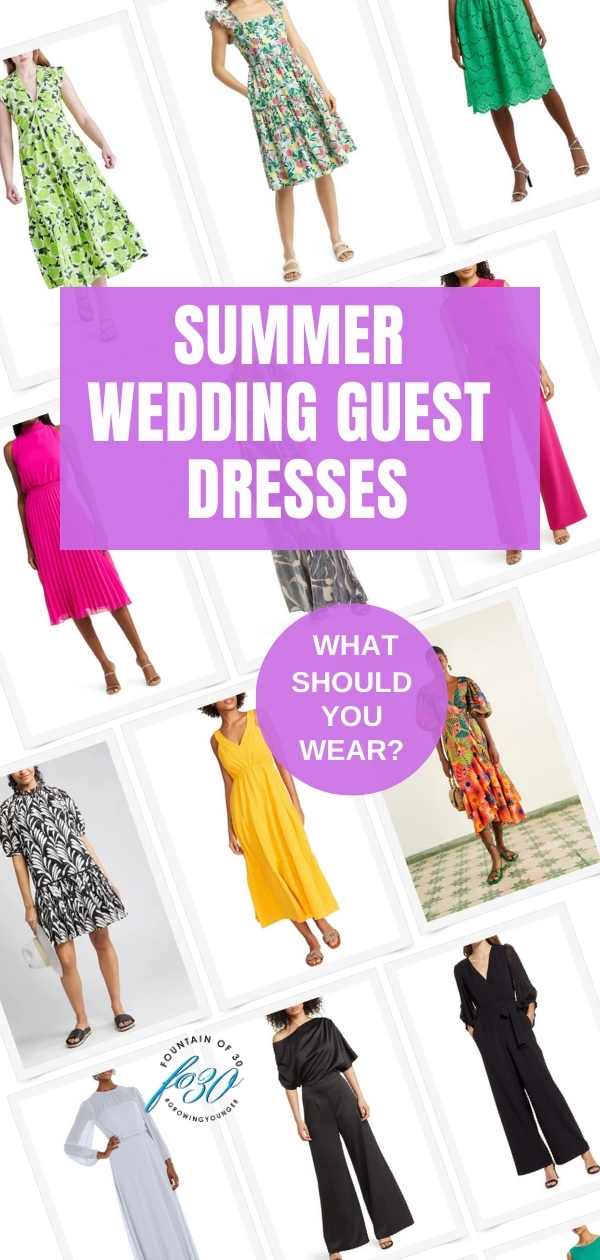 summer wedding guest dresses what to wear fountainof30