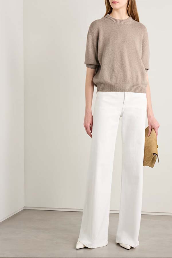 Khaite Dane high-rise wide-leg jeans