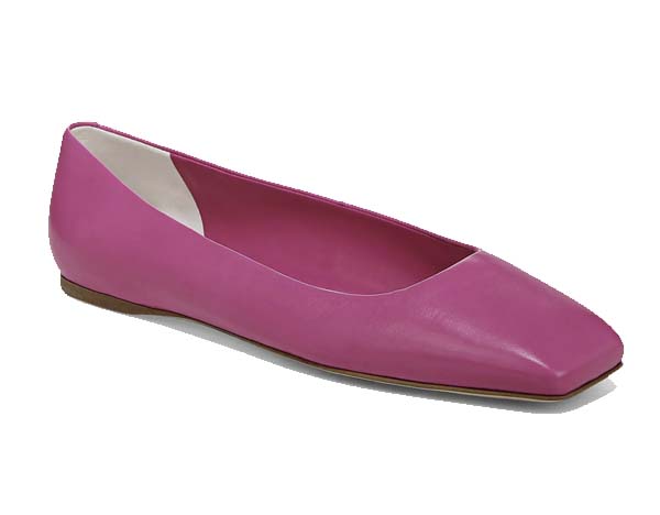 ballet flat barbiercore pink fountainof30