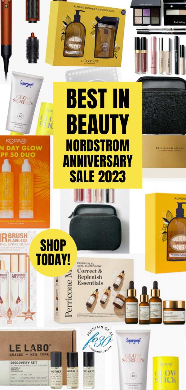 Nordstrom Anniversary Sale beauty picks fountainof30 editor