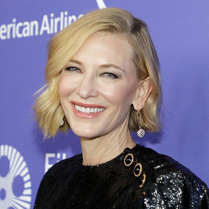 cate blamnchette bob Hairstyles for Women Over 50