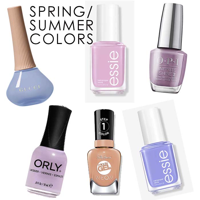 spring summer nail polish colors fountainof30