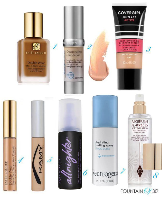 sweat proof makeup and setting sprays fountainof30