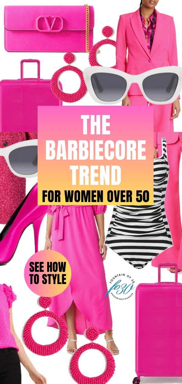 the barbiecore trend for women over 50 how to style fountainof30