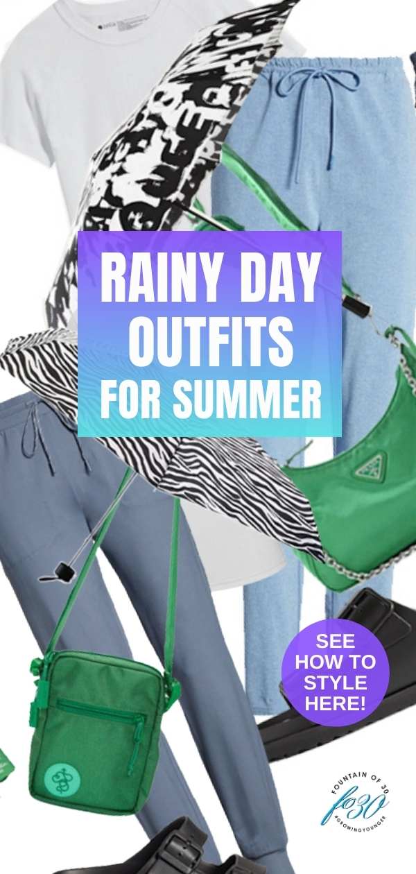 rainy day outfit for women over 50 moisture wicking fountainof30