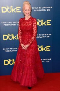 over 50 celebrities helen miren red gown fountainof30