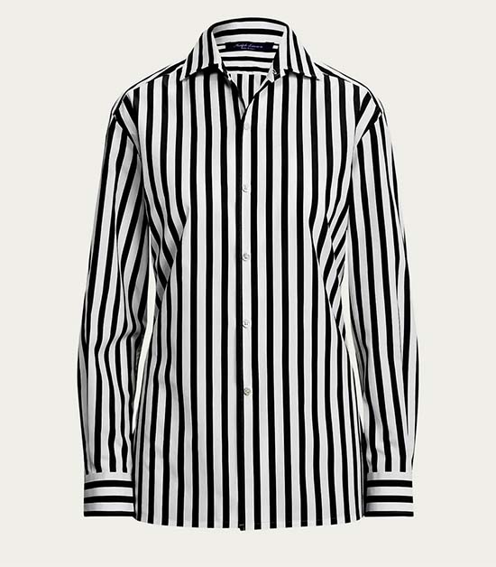 Ralph Lauren Collection Capri Stripe Button-Down Shirt
