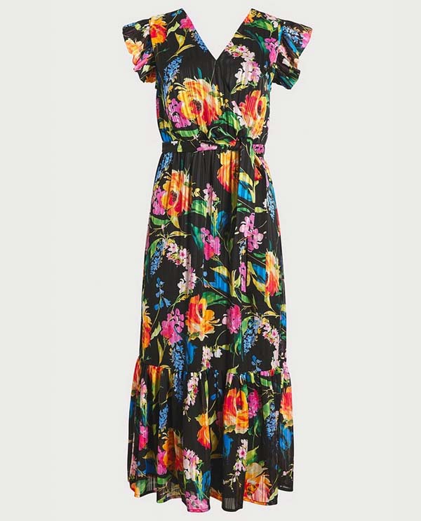 wrap floral midi dress fountainof30