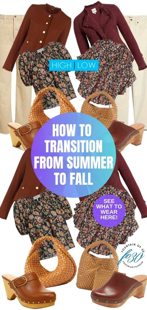 summer to fall fashion for women over 50 fountainof30
