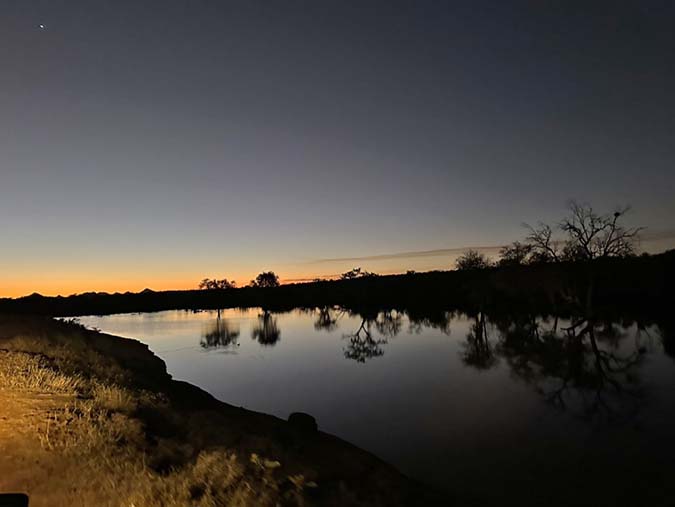 mopani sunset south africa safari 