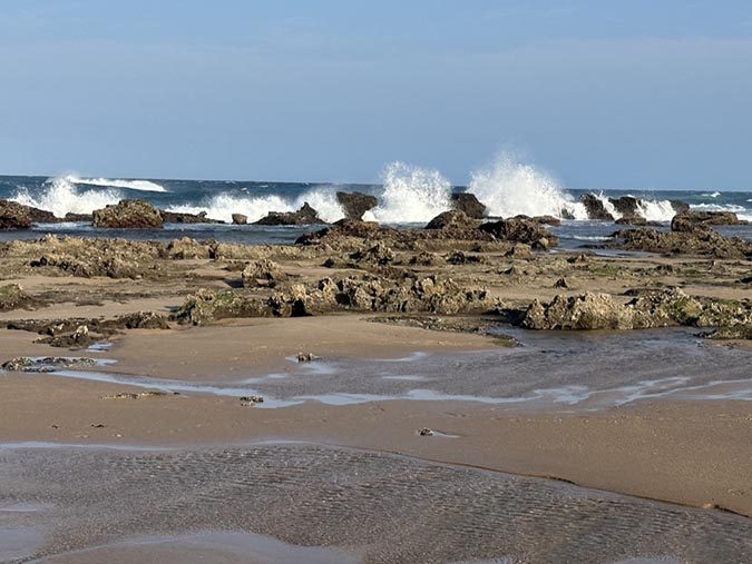 Thonga Beach rock pools