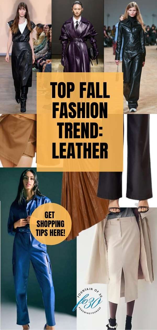 fall fashion leather for women over 50 fountainof30