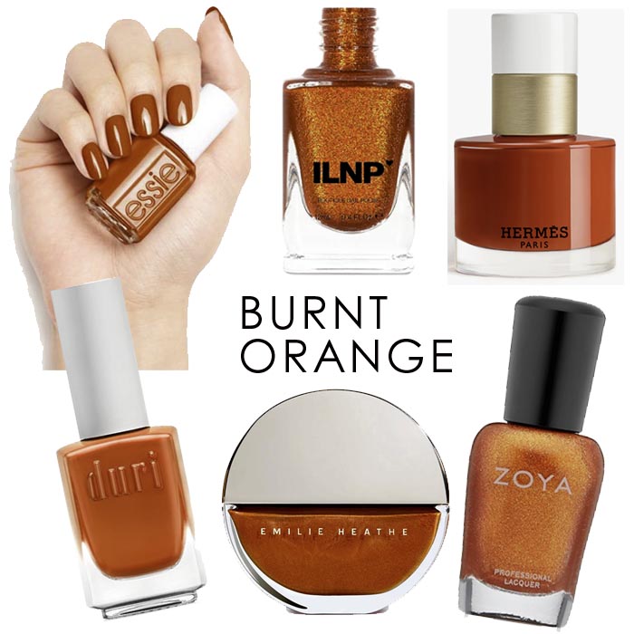 fall nail trend burnt orange fountainof30