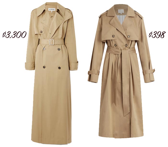 trench coat maxi fall trend splurge steal fountainof30