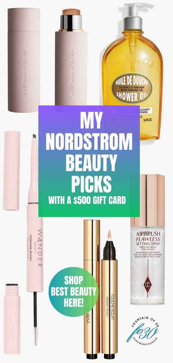 my nordstrom beauty picks under 500 fountainof30