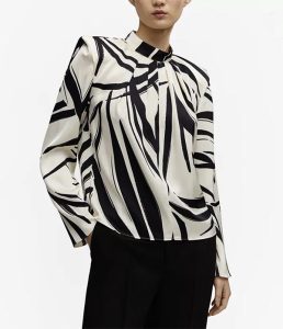 How to Wear The Bold Black and White Trend for Women Over 50