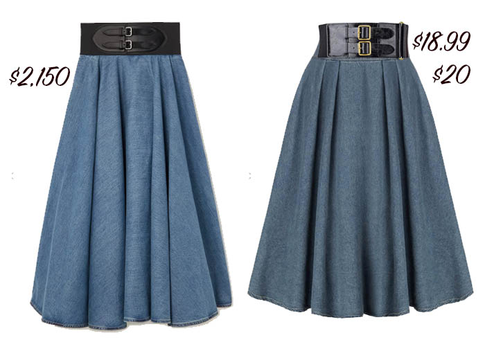 denim circle skirt fountainof30