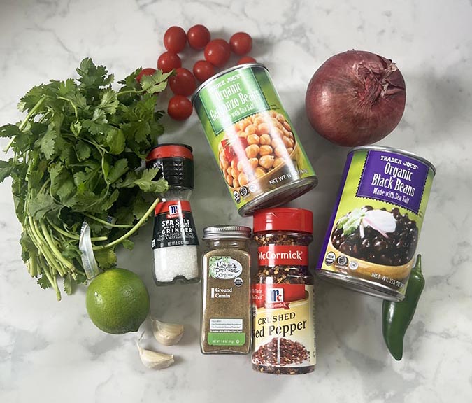 bean salad recipe ingredients