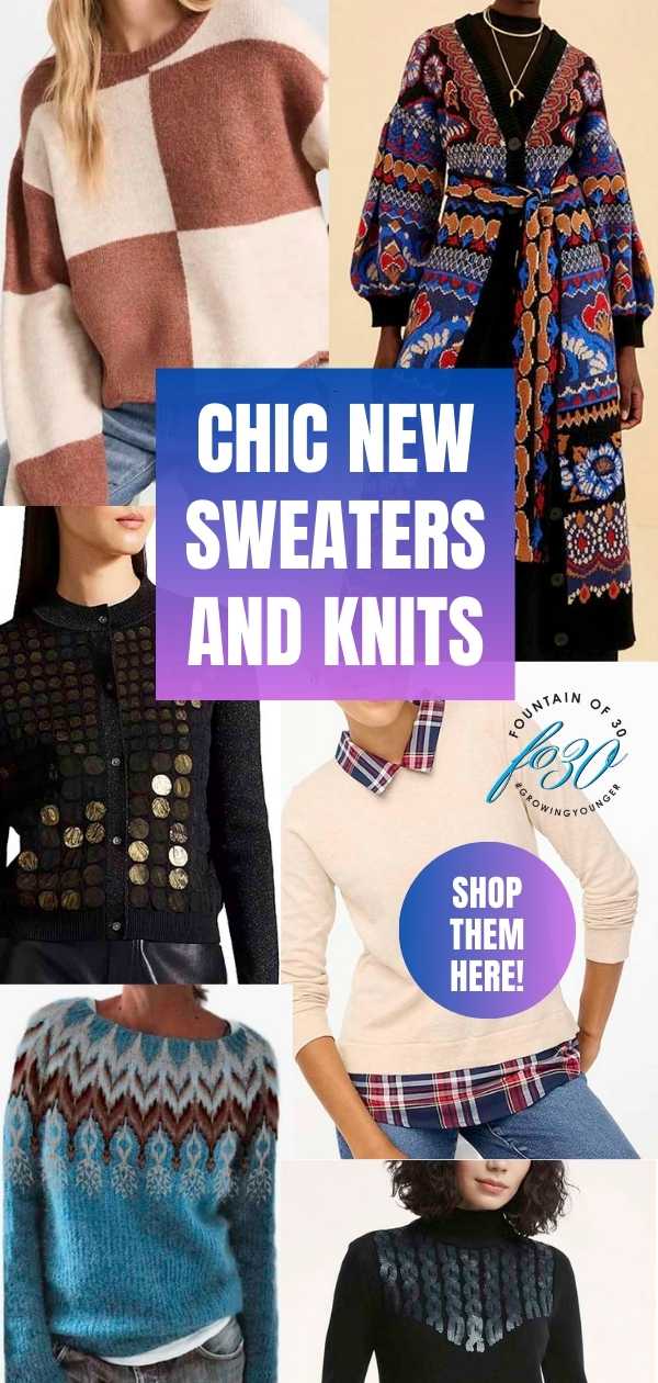 chic new sweaters and knits to shop now fountainof30