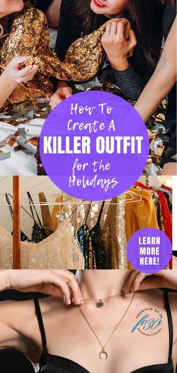how to create a killer outfit for the holidays fountainof30