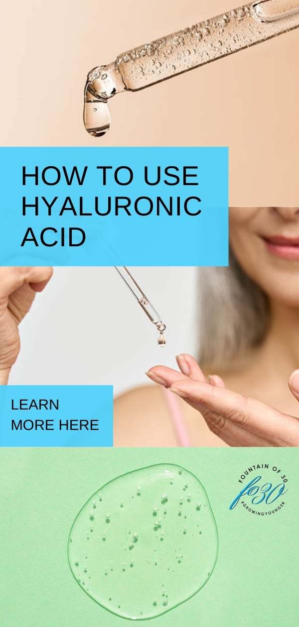 How to use hyaluronic acid serum in your skincare routine fountainof30