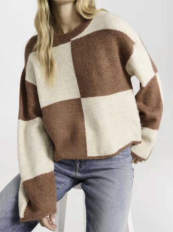 z aupply color block sweater fountainof30