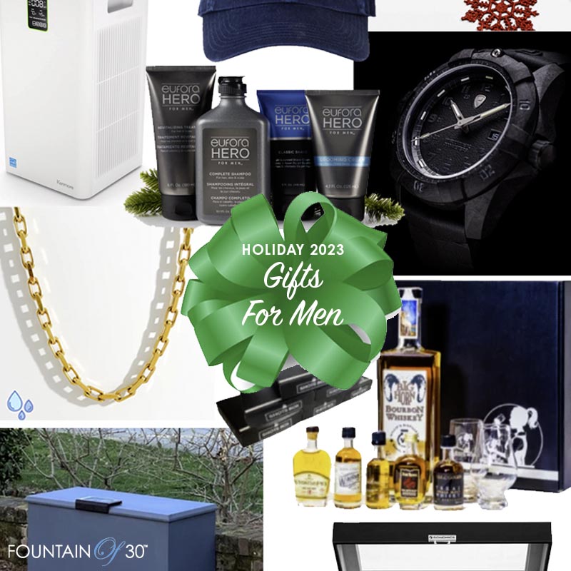 holiday gift guide for men 2023 fountainof30