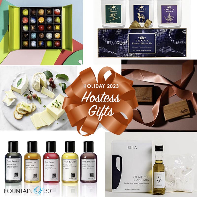 hostess gift ideas holiday 2023 fountainof30