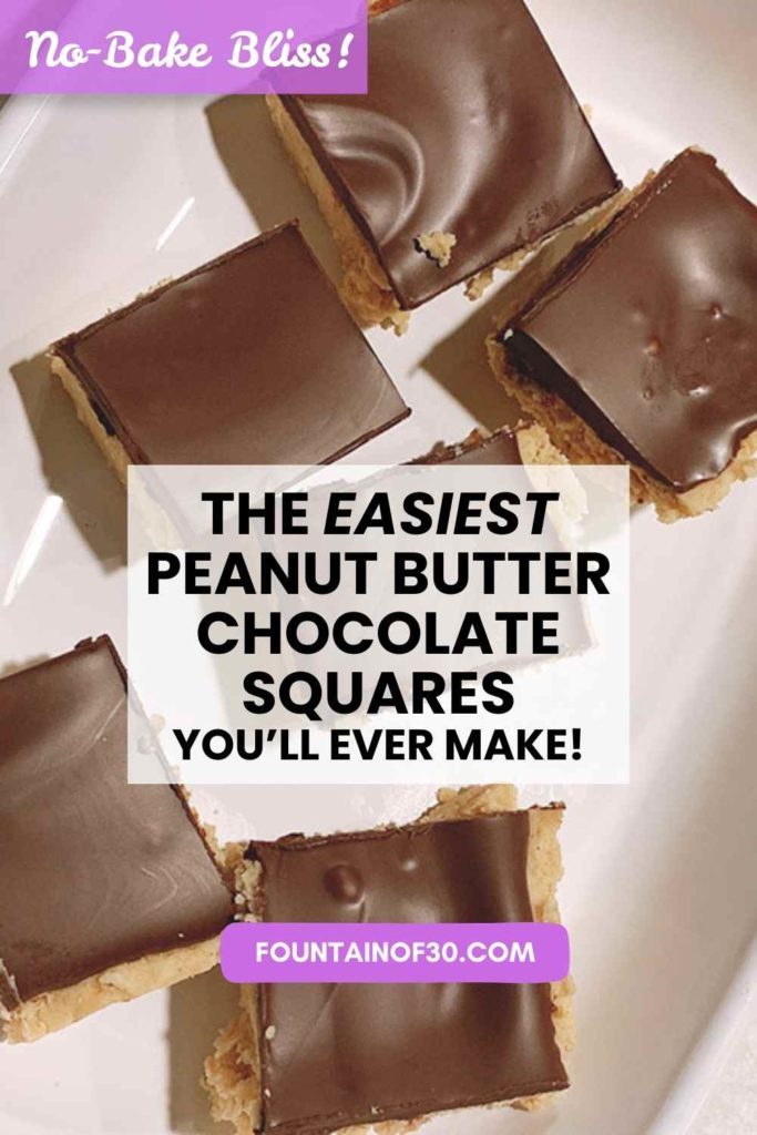 These peanut butter chocolate squares are rich, creamy, and incredibly easy to make. A classic dessert recipe that’s perfect for parties, holidays, or anytime you need a sweet treat—no oven required. #nobake #copycat #peanutbuttercups #candy #dessert