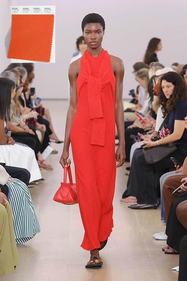 color trends spring 2024 Orangeade at Proenza Schouler fountainof30