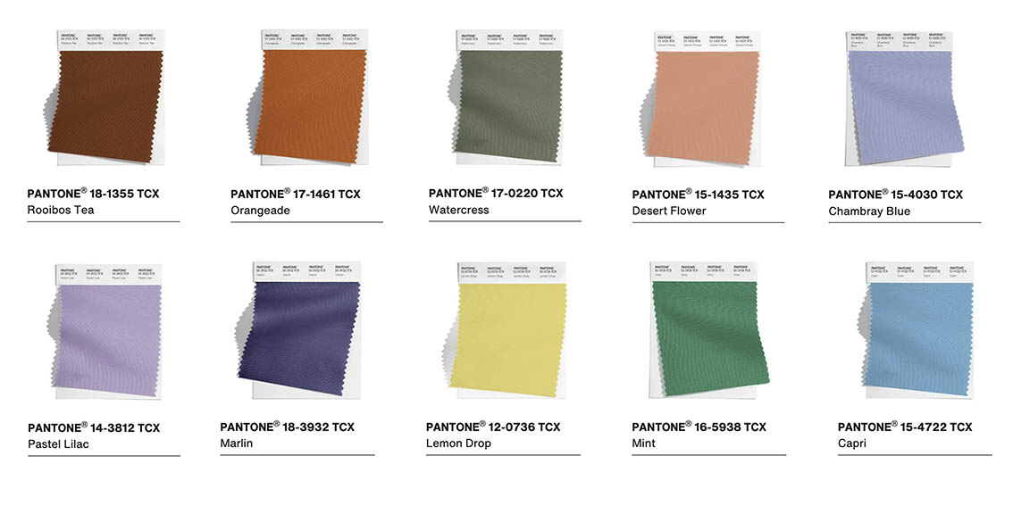 NYFW Spring 2024 colors pantone top 10 fountainof30