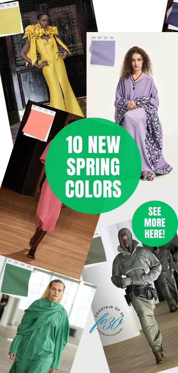 top 10 spring colors from pantone fountainof30