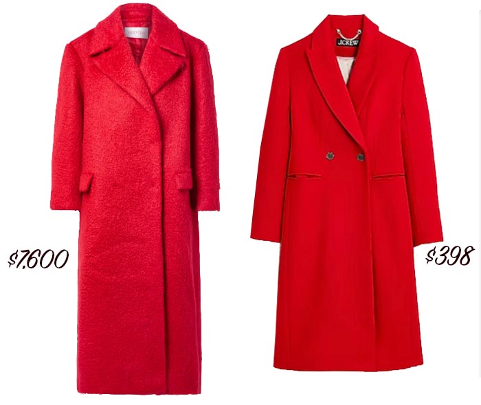 The Red Warm Winter Coat splurge or steal fountainof30