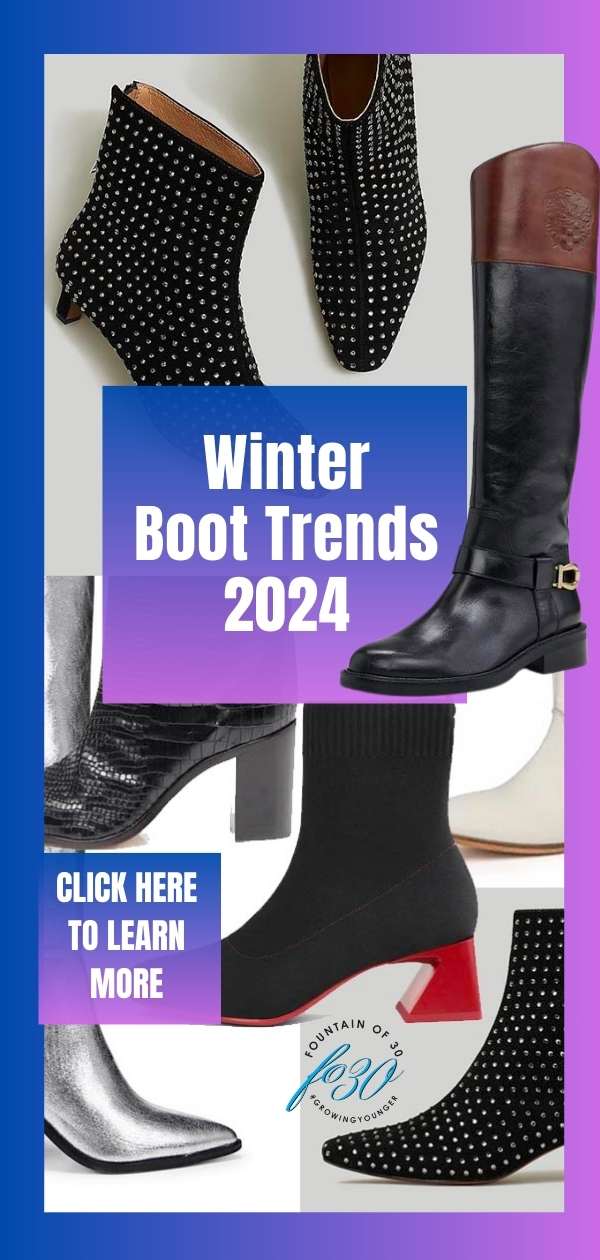 winter boot trends for women over 50 2024 fountainof30